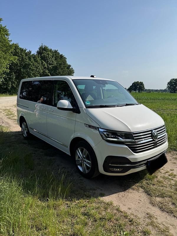 Weiß Gebraucht 2021 VW T6.1 Highline Van | 49.000 € - Bild 1/4
