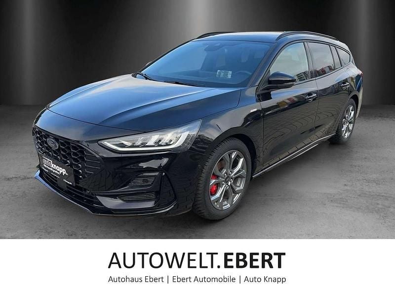 Obsidianschwarz Gebraucht 2023 Ford Focus ST-Line X Kombi | 23.890 € (Guter Preis) - Bild 1/4