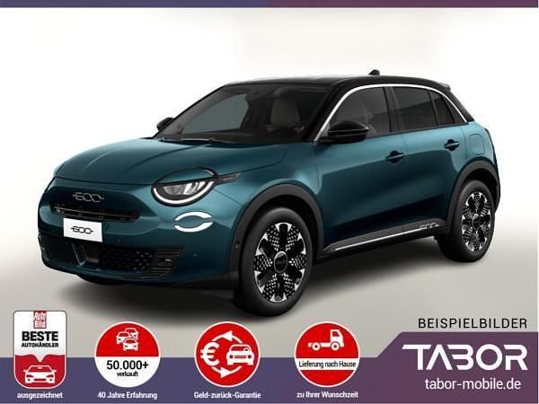 Grün (mare grün metallic / dach schwar) Neu 2025 Fiat 600 La Prima SUV | 26.020 € (Fairer Preis) - Bild 1/4