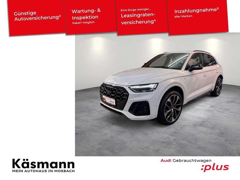 Gletscherweiß metallic Gebraucht 2021 Audi Q5 Ambiente SUV | 36.960 € (Etwas zu teuer) - Bild 1/3