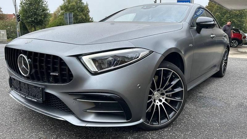 Grau Gebraucht 2018 Mercedes CLS53 AMG AMG Limousine | 55.900 € (Teuer) - Bild 1/4
