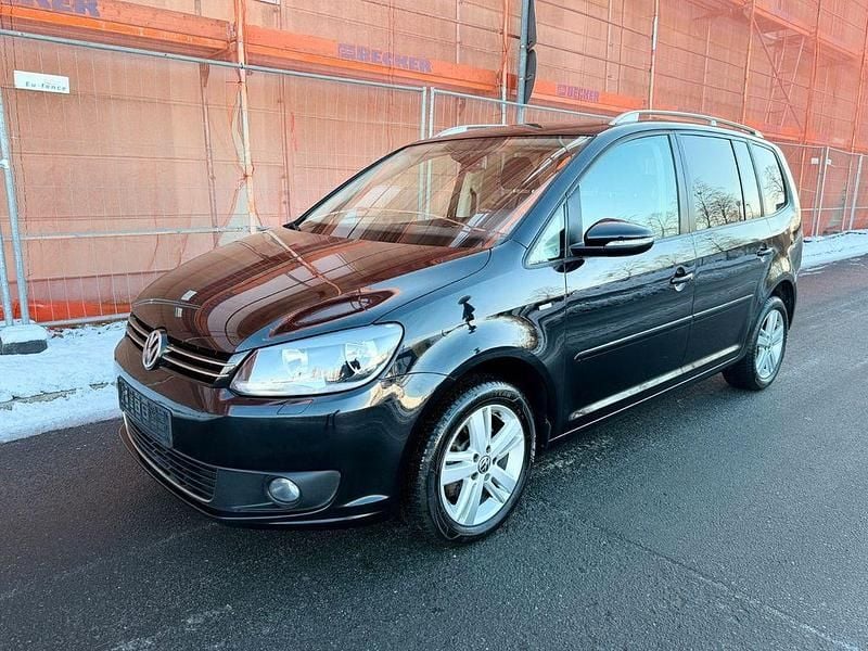 Gebraucht VW Touran Match 140 PS (102 kW) 2012 Schwarz Van / Kleinbus