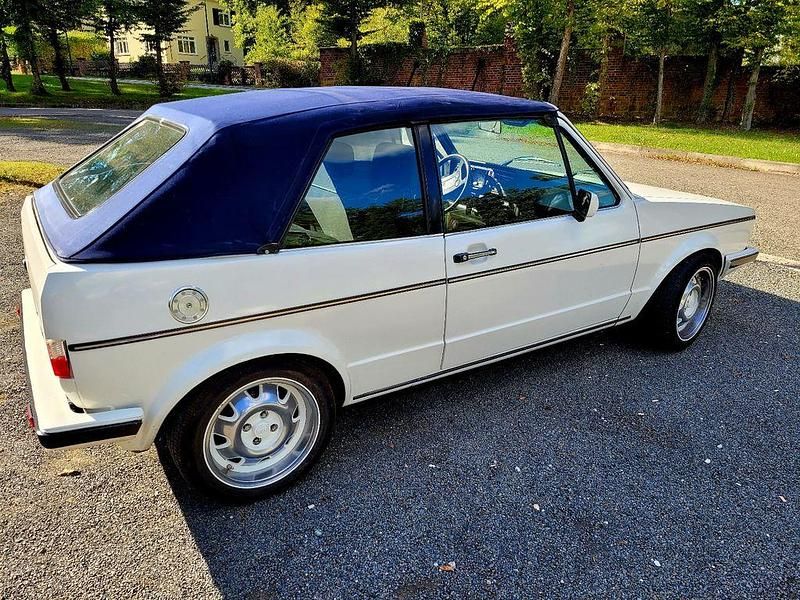 Gebraucht VW Golf Cabriolet 90 PS (66 kW) 1984 Weiß Cabrio
