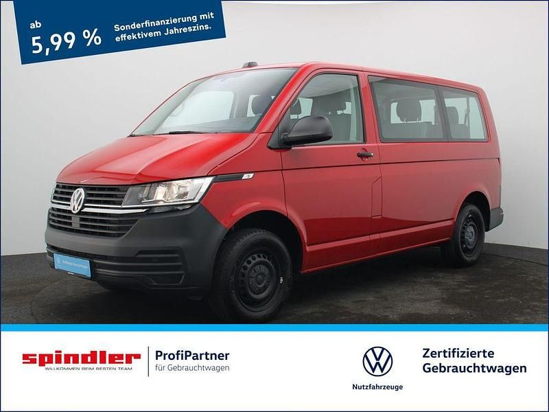 Kirschrot Gebraucht 2022 VW T6.1 Van | 28.980 € (Superpreis) - Bild 1/3