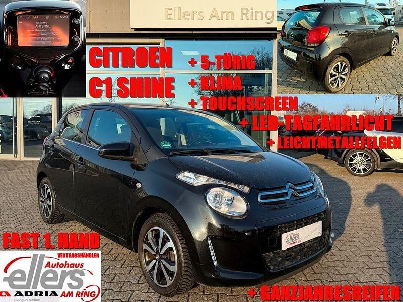 Gebraucht Citroën C1 Shine 69 PS (50 kW) 2016 Schwarz Kleinwagen