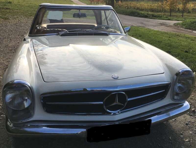 Beige Gebraucht 1966 Mercedes 230 Cabrio | 58.500 € - Bild 1/4