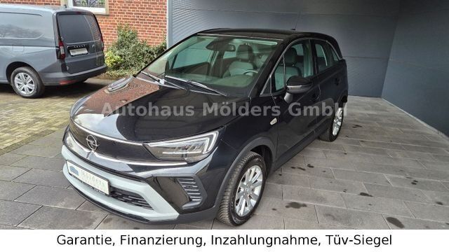 Schwarz diamantschwarzmetallic metallic Gebraucht 2022 Opel Crossland Elegance SUV | 18.450 € (Fairer Preis) - Bild 1/4