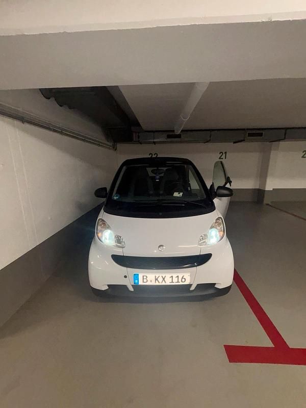 Weiß Gebraucht 2008 Smart ForTwo Cabrio Cabrio | 4.400 € (Guter Preis) - Bild 1/4