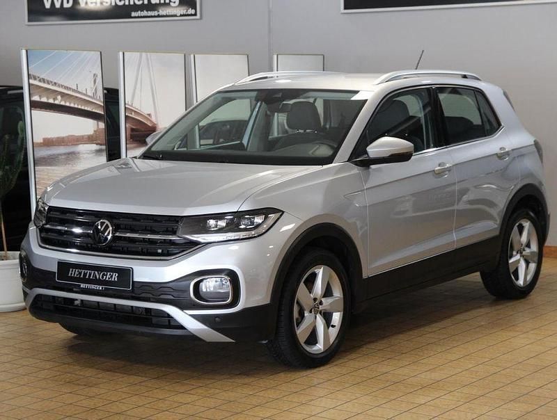 Silber Gebraucht 2021 VW T-Cross Style SUV | 23.980 € (Fairer Preis) - Bild 1/4
