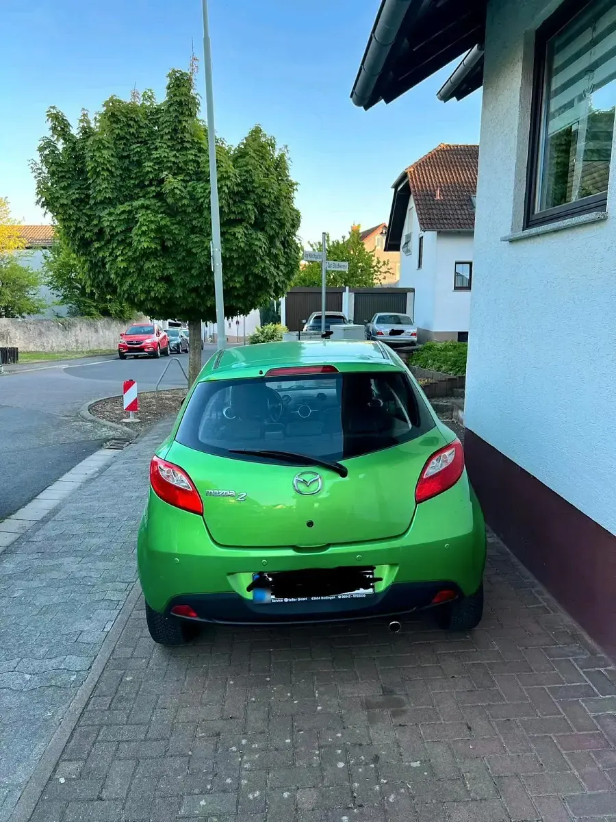 Gebraucht Mazda 2 86 PS (63 kW) 2008 Grün Kleinwagen