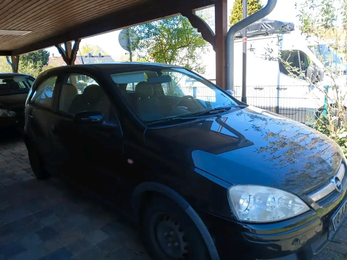 Gebraucht Opel Corsa 59 PS (43 kW) 2005 Schwarz Kleinwagen