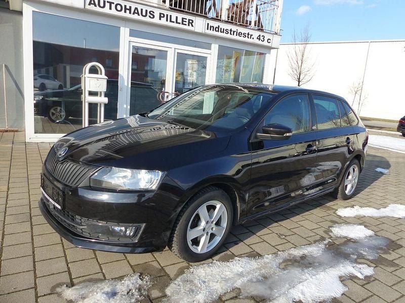 Schwarz Gebraucht 2016 Skoda Rapid Monte Carlo Kleinwagen | 7.500 € (Fairer Preis) - Bild 1/4