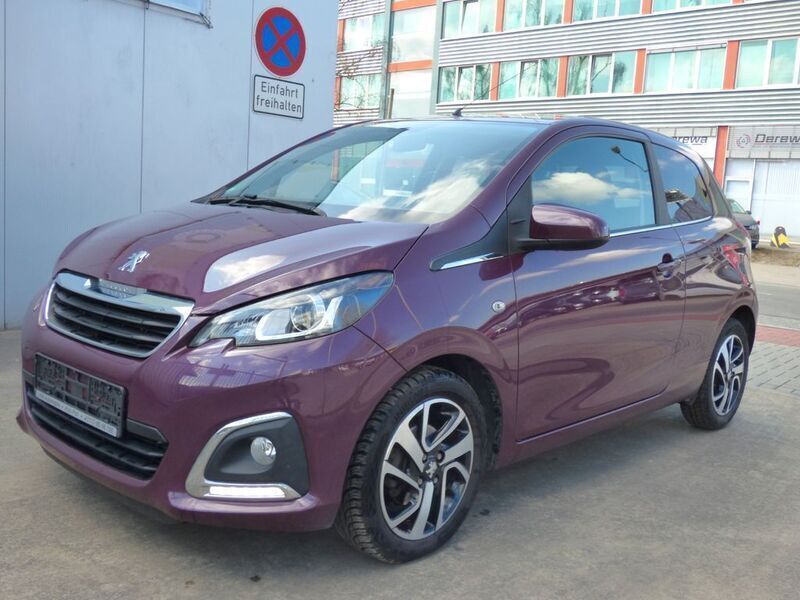 Gebraucht Peugeot 108 Allure 82 PS (60 kW) 2015 Violett Kleinwagen