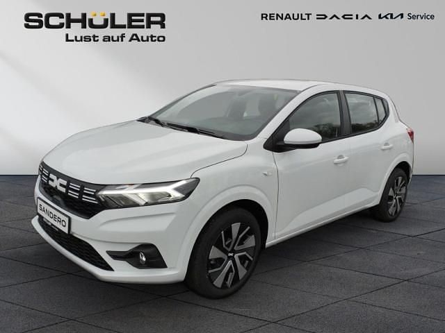 Weiss Neu 2025 Dacia Sandero Expression Kleinwagen | 16.429 € (Guter Preis) - Bild 1/4