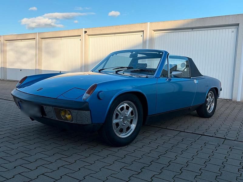 Gebraucht Porsche 914 95 PS (69 kW) 1976 Blau Cabrio