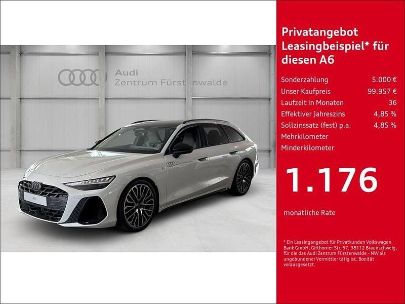 Neu Audi A6 S-Line 367 PS (269 kW) 2025 Weiss Kombi