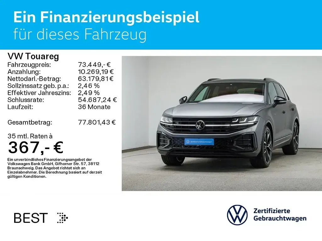 Gebraucht VW Touareg Style 286 PS (210 kW) 2025 Siliziumgrau matt SUV