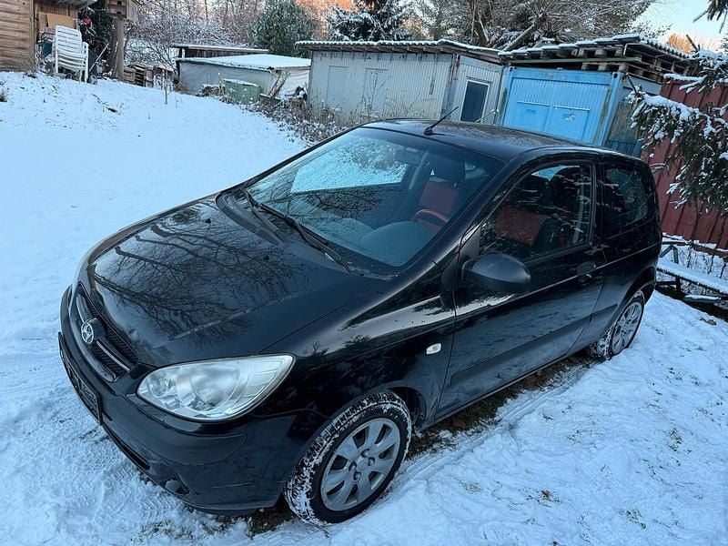 Schwarz Gebraucht 2008 Hyundai Getz Kleinwagen | 800 € (Superpreis) - Bild 1/4