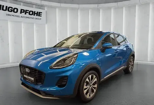 Gebraucht Ford Puma Titanium 125 PS (91 kW) 2025 Digital aqua blue metallic SUV