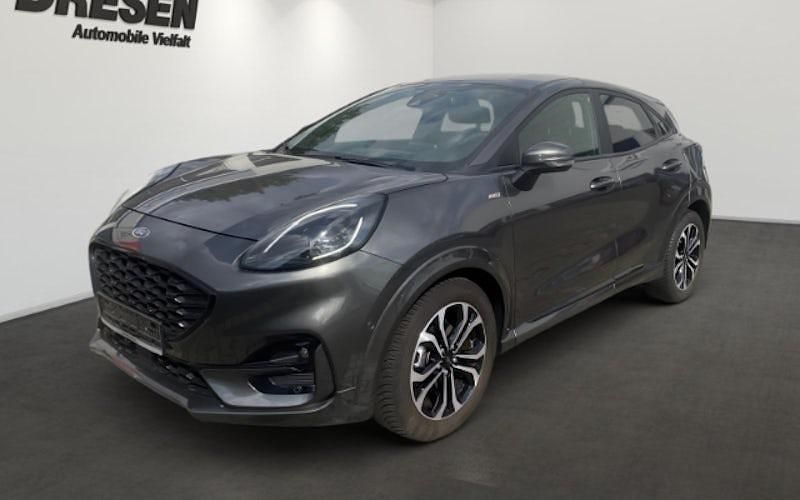 Grau Gebraucht 2022 Ford Puma Gen-E ST-Line SUV | 21.450 € - Bild 1/4
