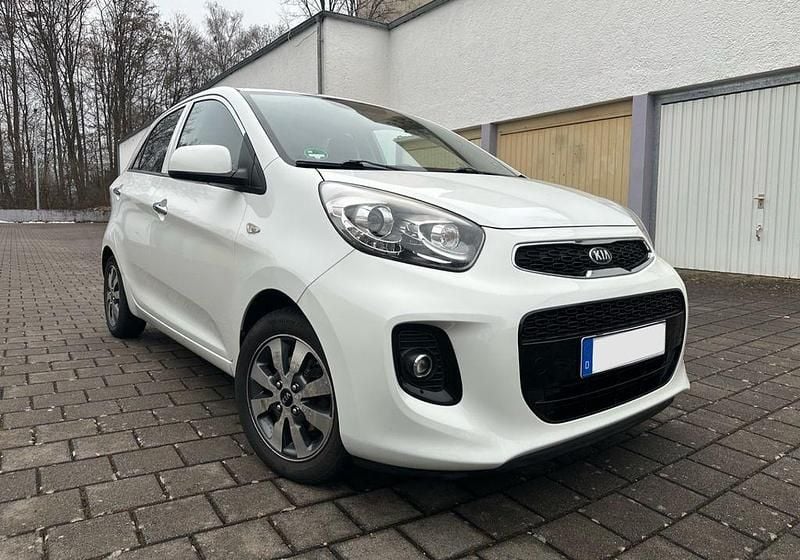 Gebraucht Kia Picanto Edition 7 67 PS (49 kW) 2015 Weiß Kleinwagen