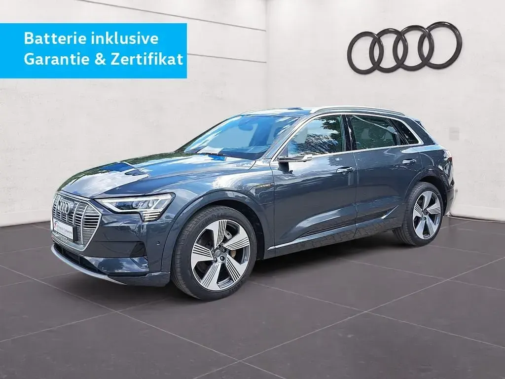Gebraucht Audi e-tron Advanced Plus 300 kW (408 PS) 2019 Manhattangrau metallic SUV
