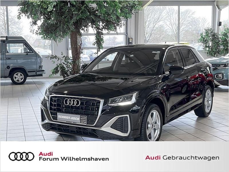 Mythosschwarz Gebraucht 2024 Audi Q2 S-Line SUV | 23.950 € (Guter Preis) - Bild 1/4