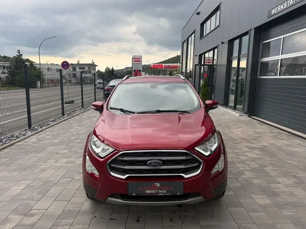 Gebraucht Ford Ecosport Titanium 125 PS (91 kW) 2018 Rot SUV