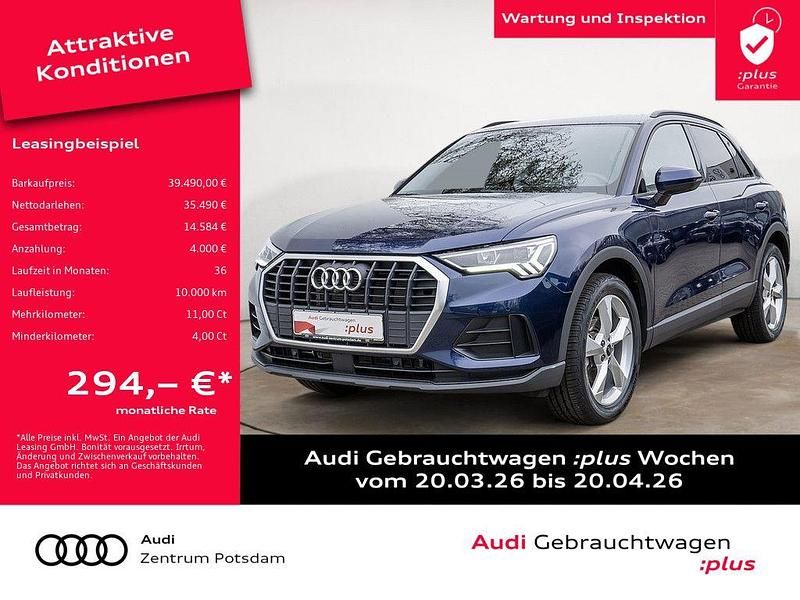 Gebraucht Audi Q3 Ambiente 150 PS (110 kW) 2024 Navarrablau metallic SUV