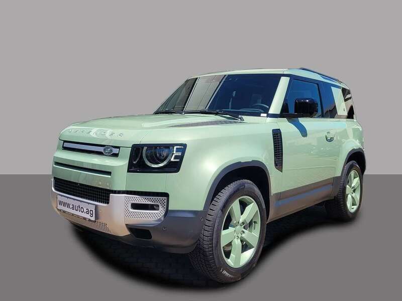 Grasmere green (grün) Gebraucht 2023 Land Rover Defender 75th Limited Edition SUV | 75.644 € - Bild 1/4