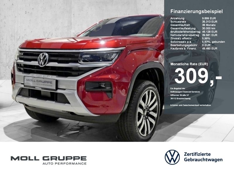 Mid blue metallic Gebraucht 2023 VW Amarok Aventura Abholung | 63.880 € - Bild 1/2