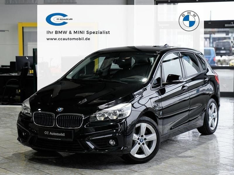 Schwarz Gebraucht 2017 BMW 225 Active Tourer Advantage Van / Kleinbus | 14.449 € (Guter Preis) - Bild 1/3