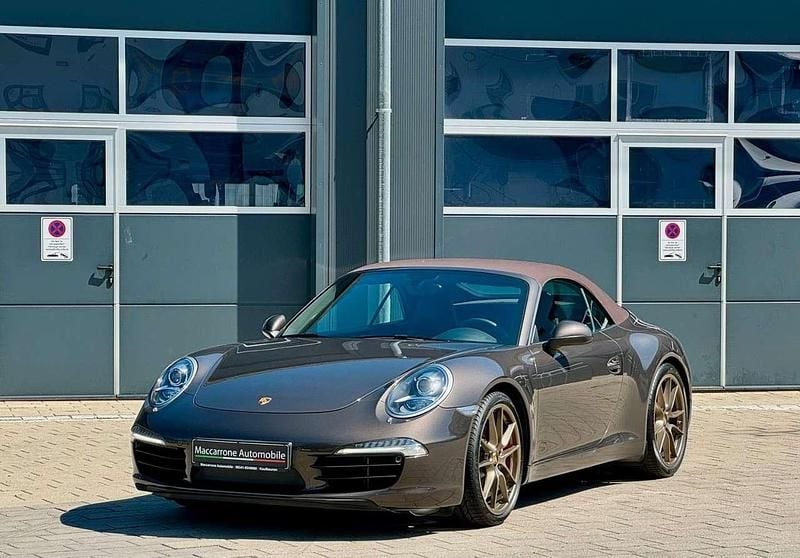 Anthrazitbraunmetallic Gebraucht 2013 Porsche 991 Cabrio | 84.499 € (Fairer Preis) - Bild 1/4
