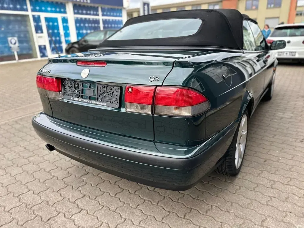 Gebraucht Saab 9-3 Cabriolet 154 PS (113 kW) 2001 Grün Cabrio