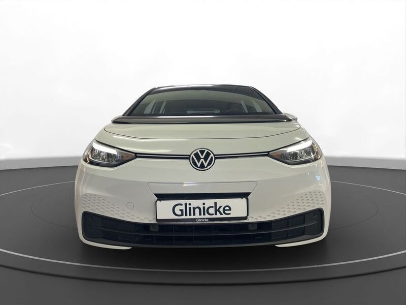 Gebraucht VW ID.3 Pro 106 kW (145 PS) 2021 Weiß (gletscherweiß metallic) Kleinwagen