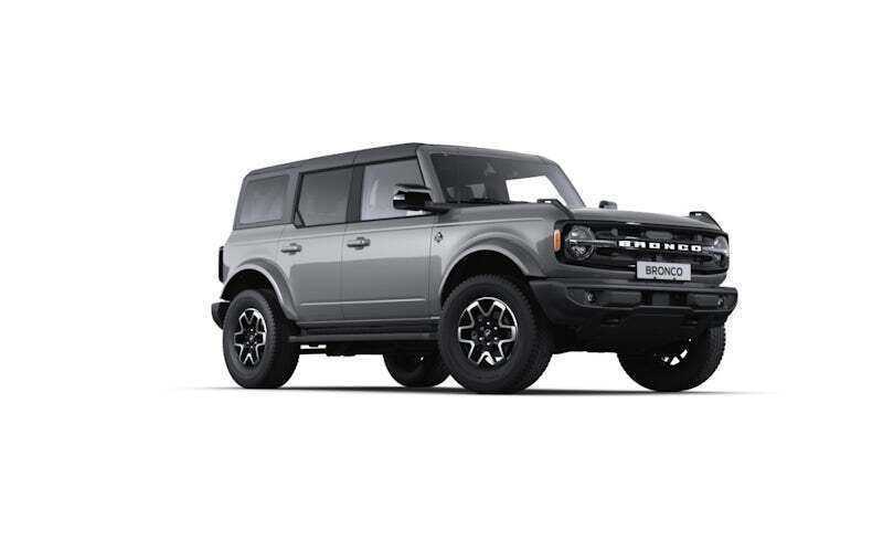 Neu Ford Bronco Outer Banks 335 PS (246 kW) 2025 Carbonized gray/asher gray SUV