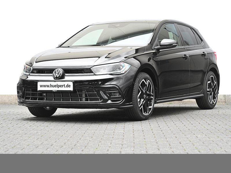 Deep black perleffekt Gebraucht 2025 VW Polo R-line Kleinwagen | 29.460 € (Teuer) - Bild 1/3
