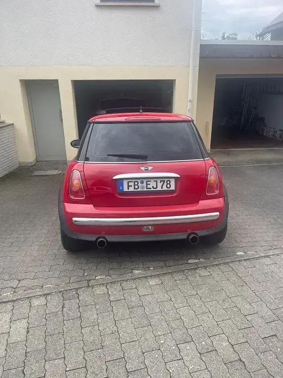 Brugt Mini ONE 90 HK (66 kW) 2004 Rød Hatchback