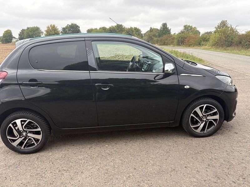 Gebraucht Peugeot 108 Top! Collection 72 PS (52 kW) 2020 Schwarz Kleinwagen