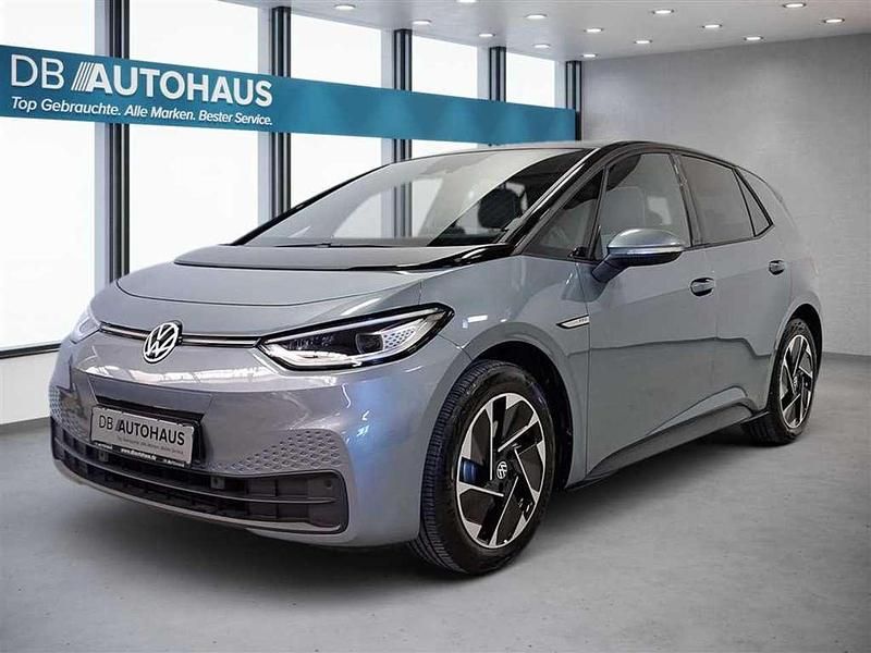 Blau Gebraucht 2021 VW ID.3 Kleinwagen | 21.360 € (Superpreis) - Bild 1/4