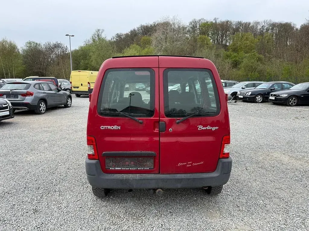 Gebraucht Citroën Berlingo First 75 PS (55 kW) 2009 Rot Van / Kleinbus