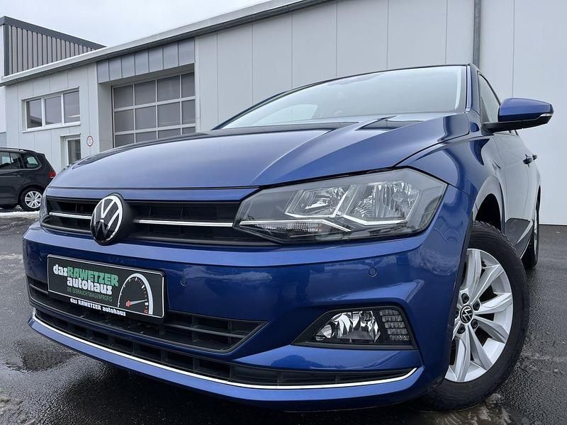Gebraucht VW Polo Highline 95 PS (69 kW) 2021 Blau Limousine