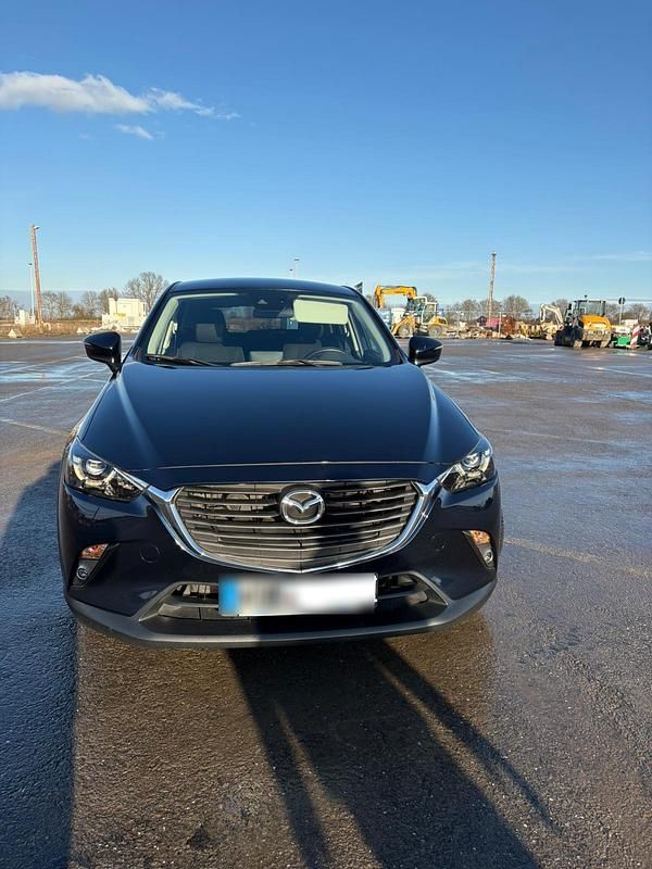 Gebraucht Mazda CX-3 120 PS (88 kW) 2018 Blau SUV
