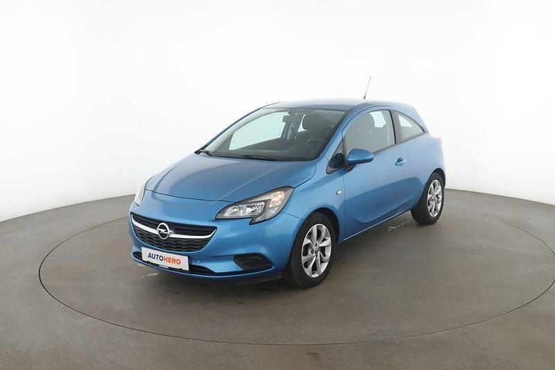 Blau Gebraucht 2018 Opel Corsa Edition Limousine | 8.340 € (Guter Preis) - Bild 1/3