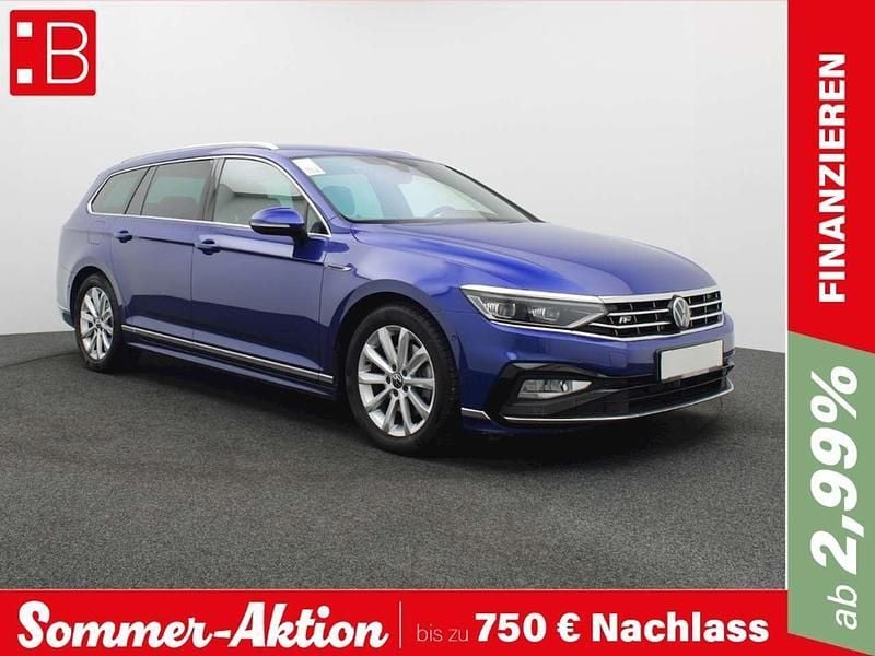 Blau Gebraucht 2023 VW Passat Elegance Kombi | 34.850 € (Fairer Preis) - Bild 1/4