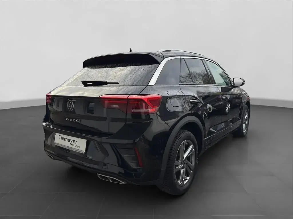 Gebraucht VW T-Roc R-line 110 PS (80 kW) 2023 Schwarz SUV