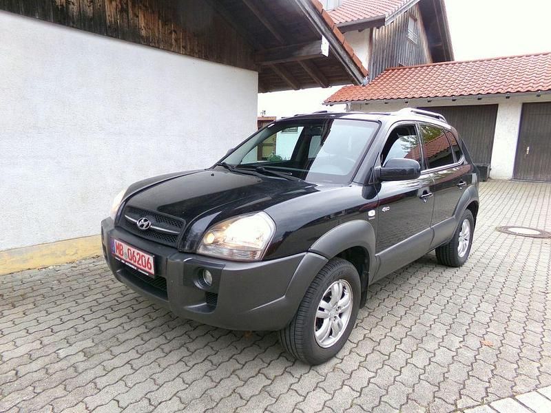 Schwarz Gebraucht 2008 Hyundai Tucson GLS SUV | 2.980 € (Superpreis) - Bild 1/4