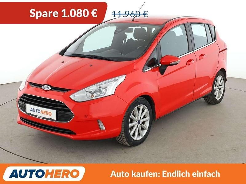 Second-hand Ford B-MAX Titanium 105 CP (77 kW) 2017 Roșu Monovolum