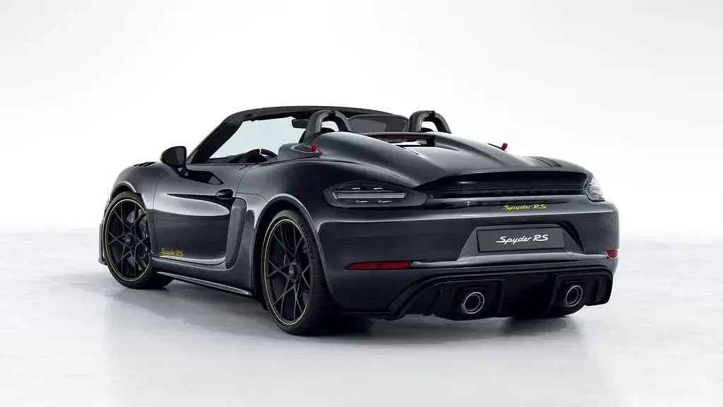 Gebraucht Porsche 718 Spyder RS 500 PS (367 kW) 2025 Schwarz Cabrio
