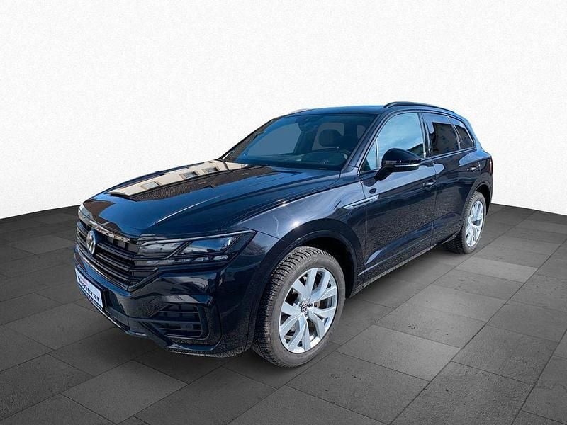 Schwarz Gebraucht 2021 VW Touareg R-line SUV | 46.700 € (Superpreis) - Bild 1/4